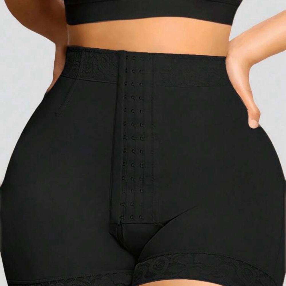 Black High Waist women Shapewear Bottoms, Tummy control body Shaper Shorts
